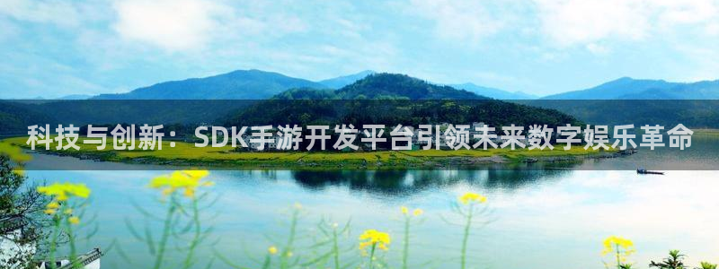 恩佐娱乐登陆：科技与创新：SDK手游开发平台引领未来数字娱乐